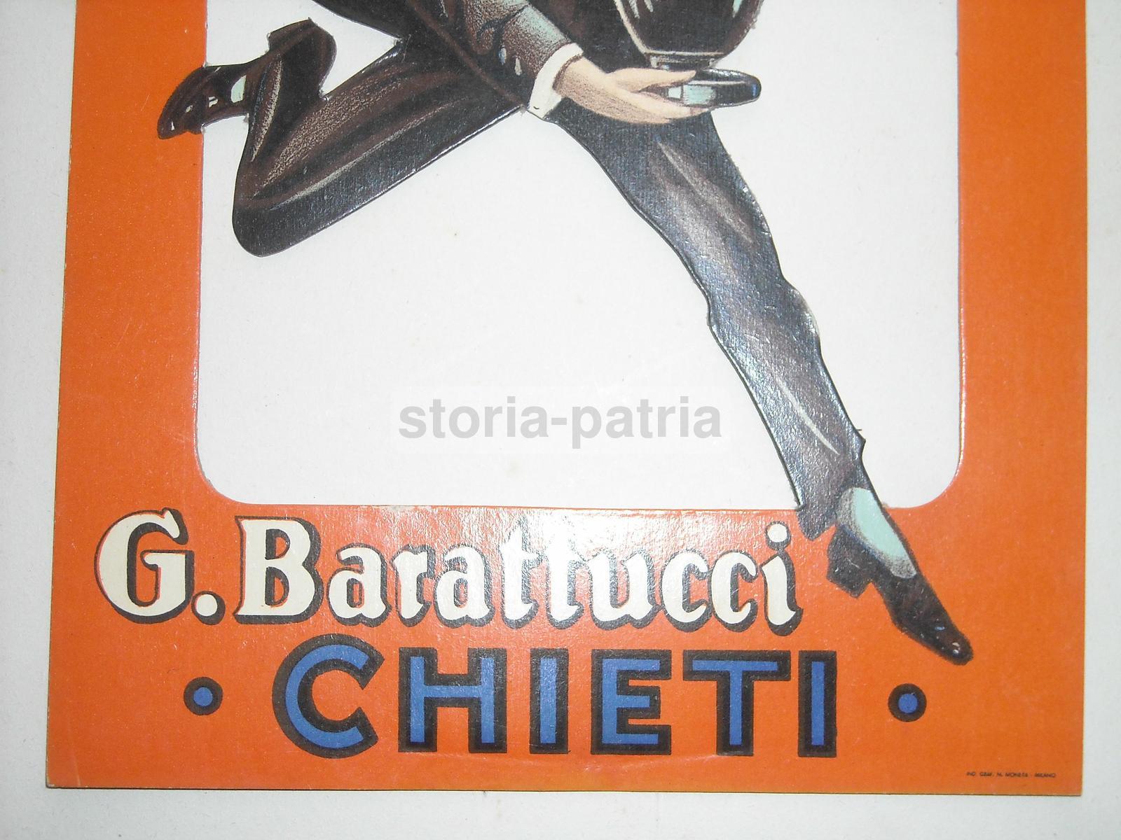 Abruzzo, Chieti, Liquori, Corfinio, Barattucci, Rara Inusuale Locandina Pubblicitaria immagine 7