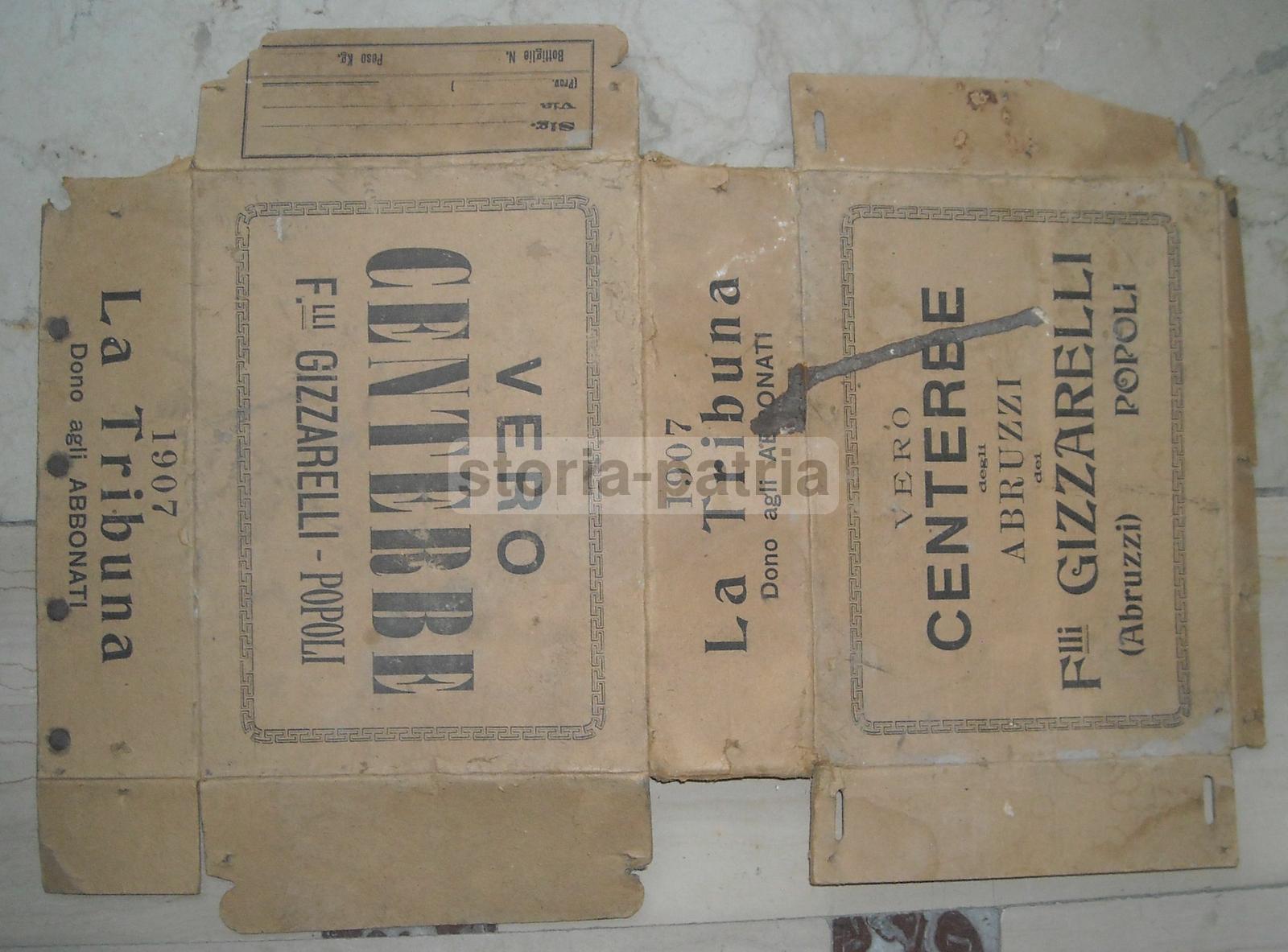 Abruzzo, Enologia, Distilleria, Liquori, Centerbe, Gizzarelli, Popoli, Dono La Tribuna immagine 4