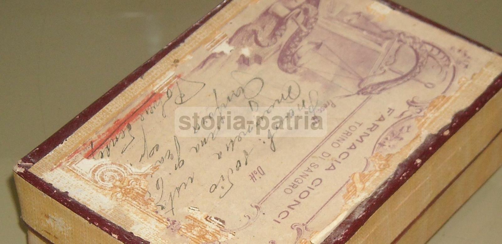 Abruzzo, Torino Di Sangro, Medicina, Farmacia, Antica Pubblicitaria Farmaceutica immagine 5