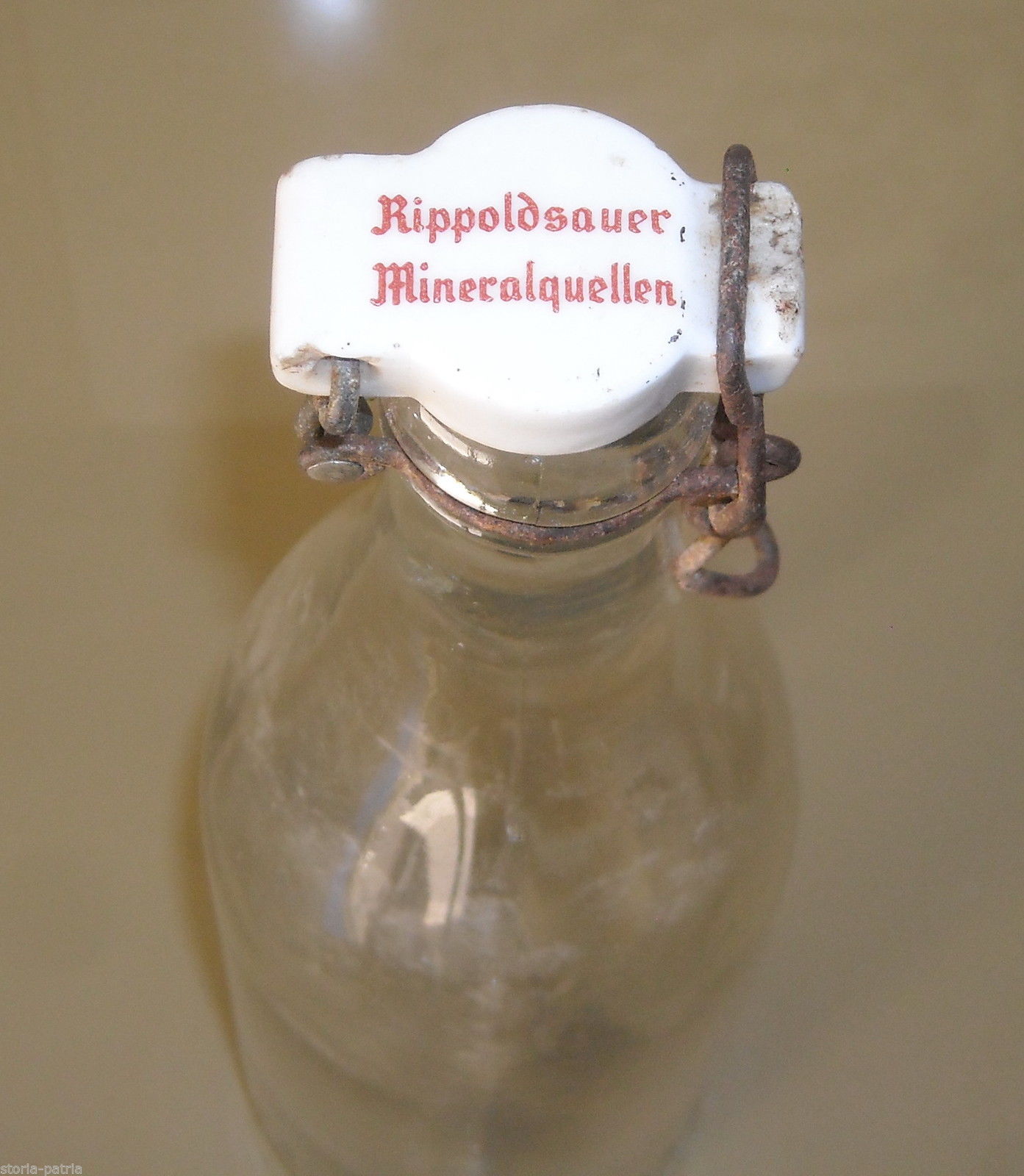 Acqua Minerale, Bottiglia Da Collezione, Pubblicitaria, Rippoldsauer, Peterstaler immagine 1