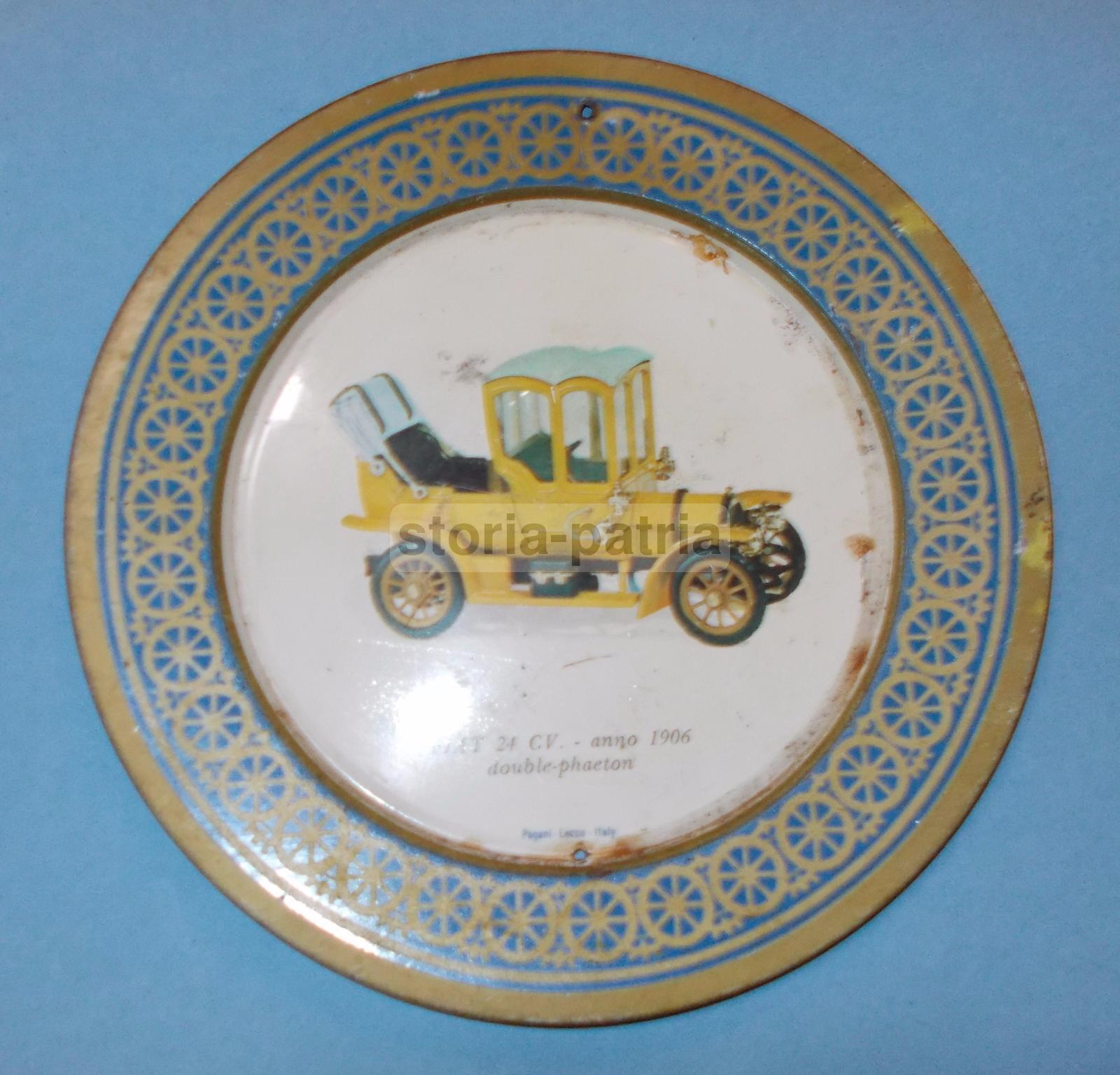 Automobili, Auto d'Epoca, Fiat 24 Cv 1906, Double Phaeton, Pagani, Lecco, Pubblicita immagine 1