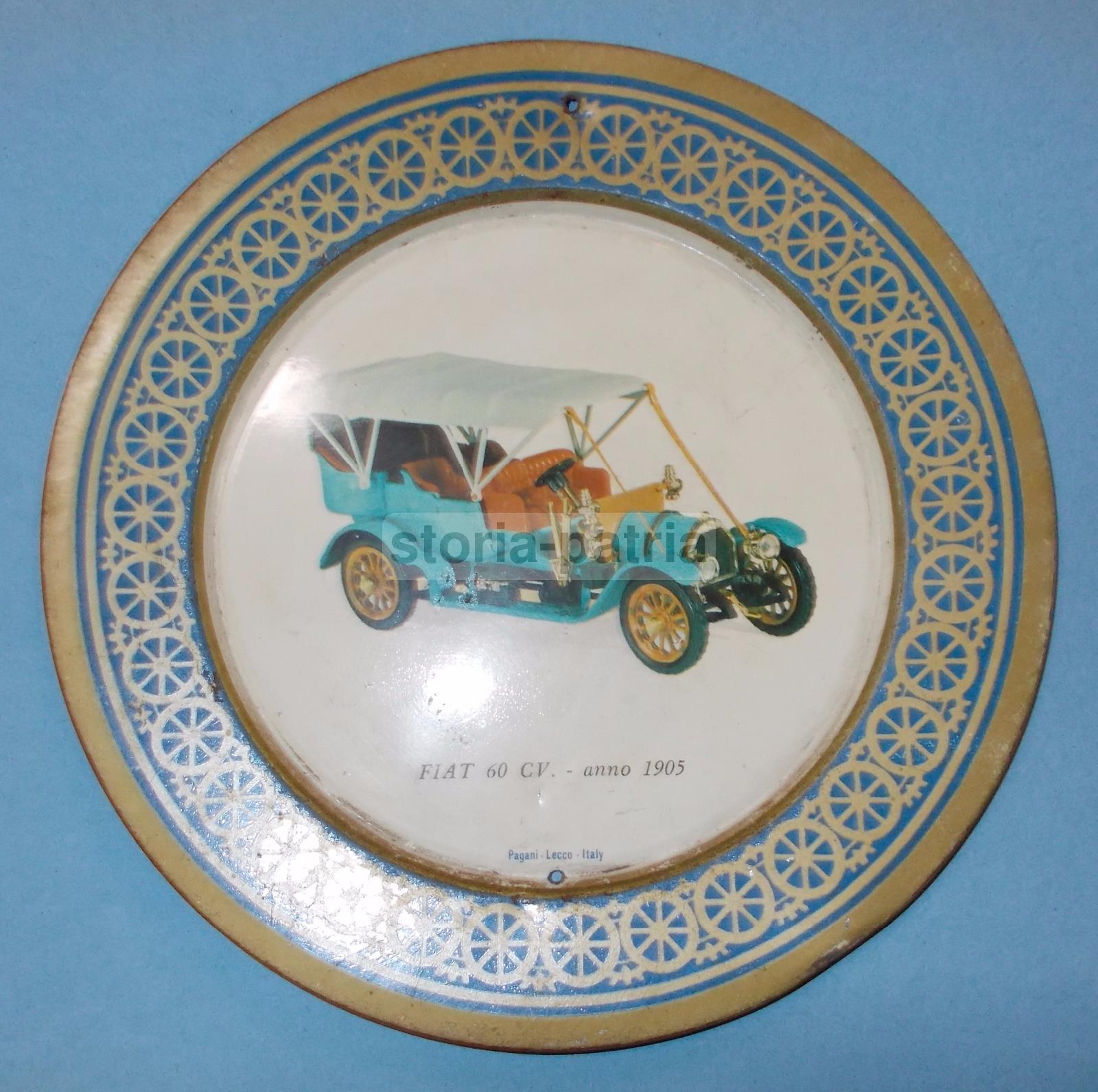 Automobili, Auto d'Epoca, Fiat 60 Cv 1905, Pubblicitaria, Edizione Pagani, Lecco immagine 1