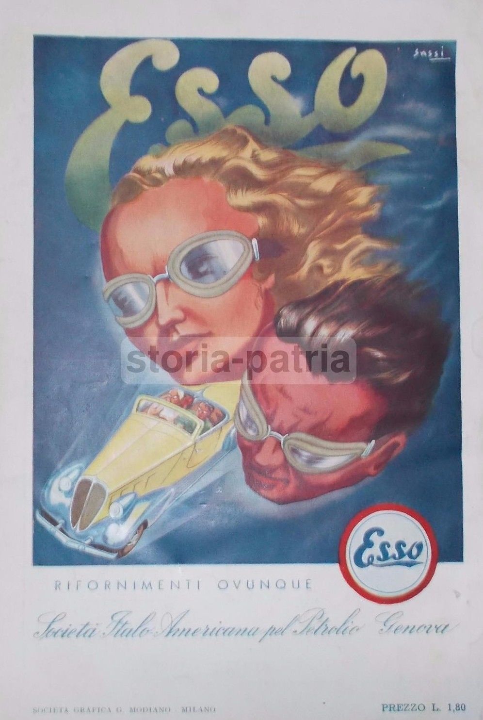 Automobili, Lubrificanti Auto, Bella Grafica, Calzature Igea, Caccia, Polveri, Foltzer immagine 1
