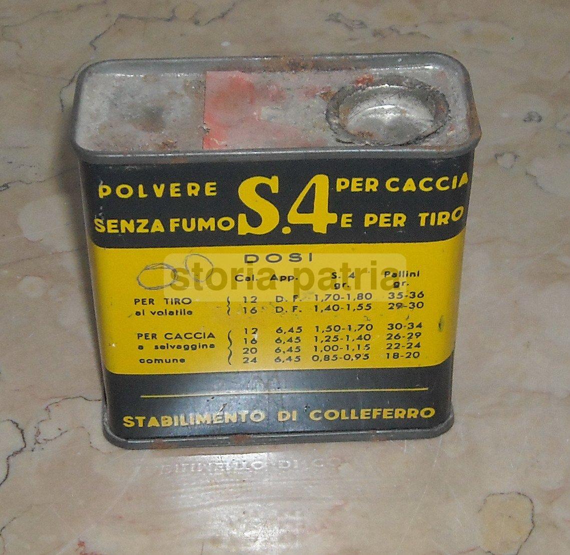 Caccia, Cacciatori, Roma, Colleferro, Bombrini Parodi Delfino, Pubblicitaria, Polveri immagine 3