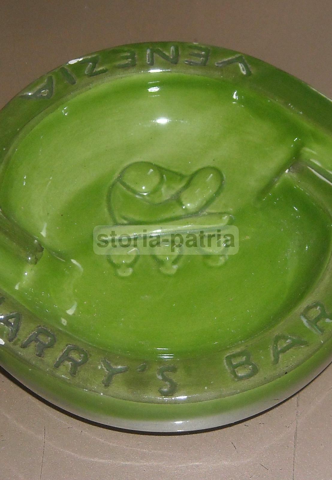 Caffetteria, Caffe, Venezia, Harrys Bar, Ceramica Pubblicitaria, Posacenere, Rarita immagine 4