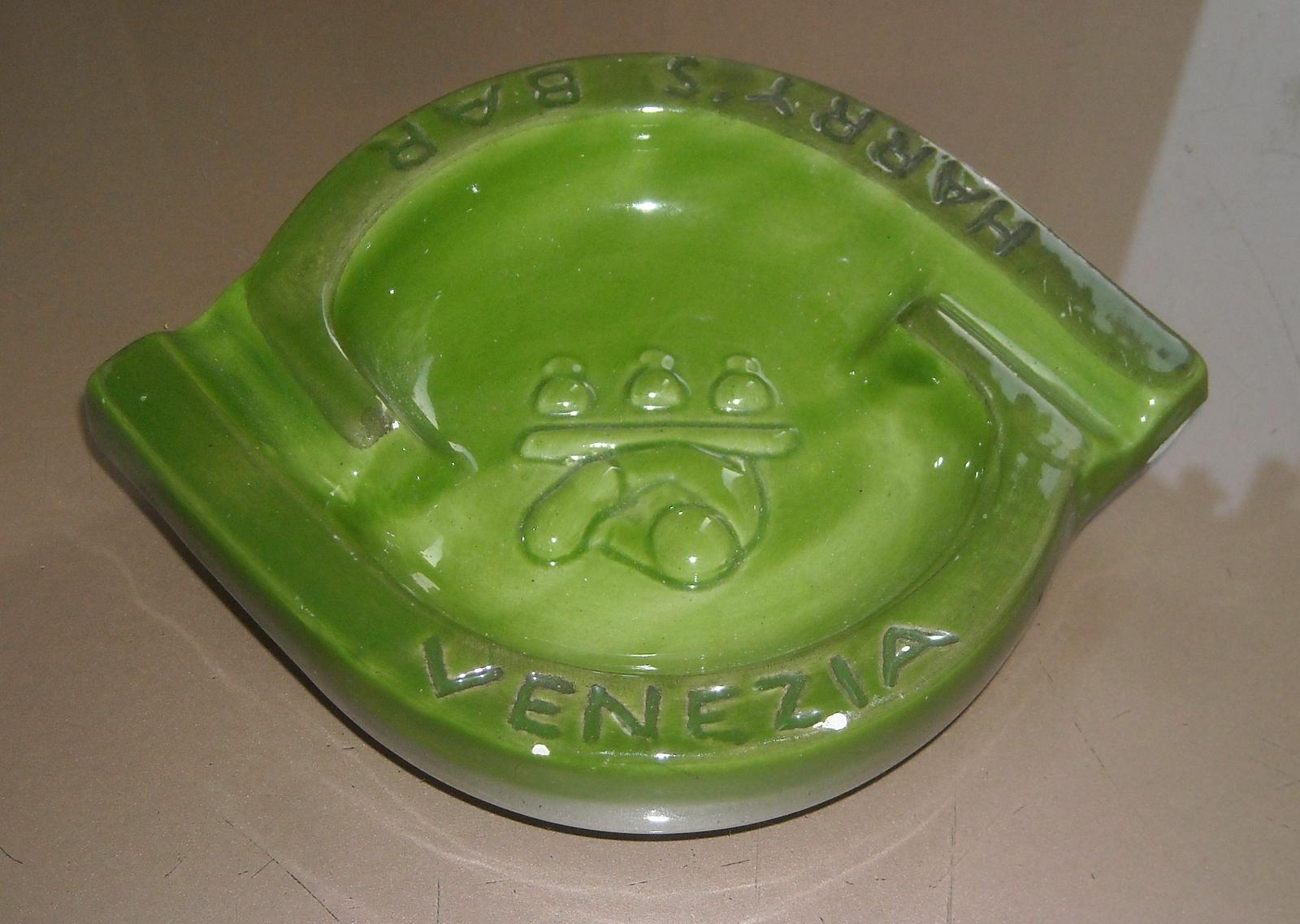 Caffetteria, Caffe, Venezia, Harrys Bar, Ceramica Pubblicitaria, Posacenere, Rarita immagine 7