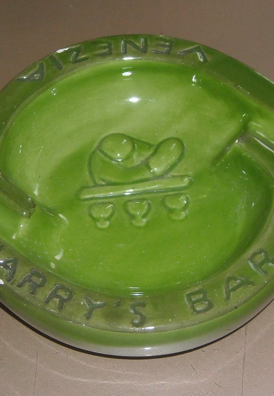 Caffetteria, Caffe, Venezia, Harrys Bar, Ceramica Pubblicitaria, Posacenere, Rarita immagine 9