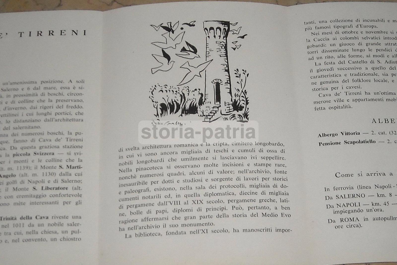 Campania, Cava Dei Tirreni, Turismo, Alberghi, Torre Medievale, Caccia, Fromboliere immagine 1