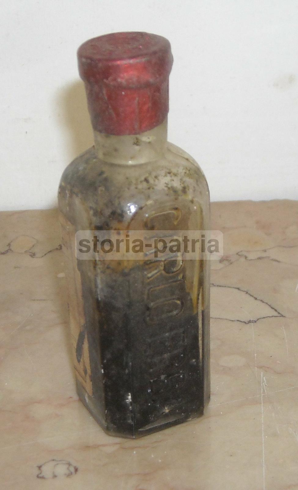 Carlo Erba, Antica Bottiglina, Estratto Per Liquore, Fernet, Boccetta Da Collezione immagine 3