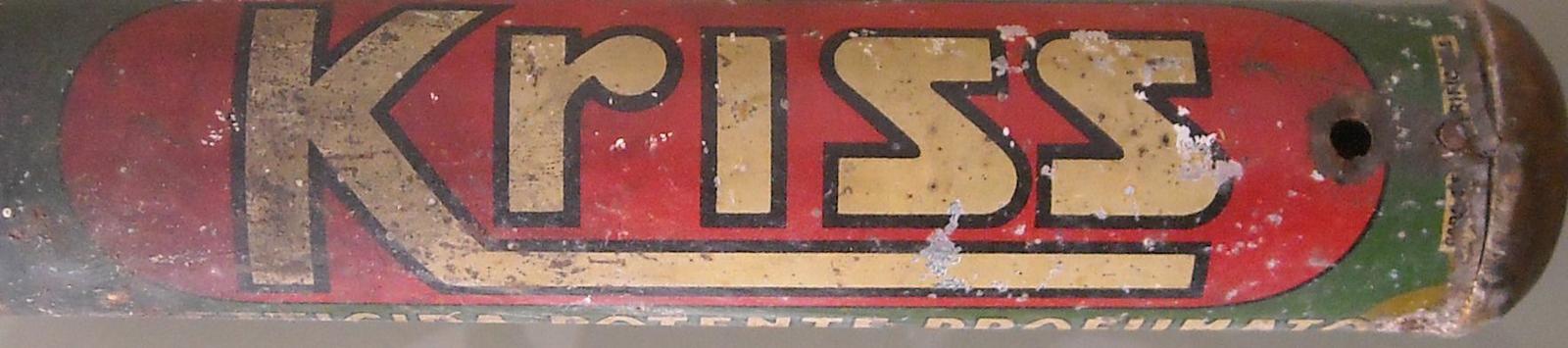 Chimica, Farmaceutica, Insetticida Profumato, Kriss, Da Collezione, Pubblicitaria immagine 1