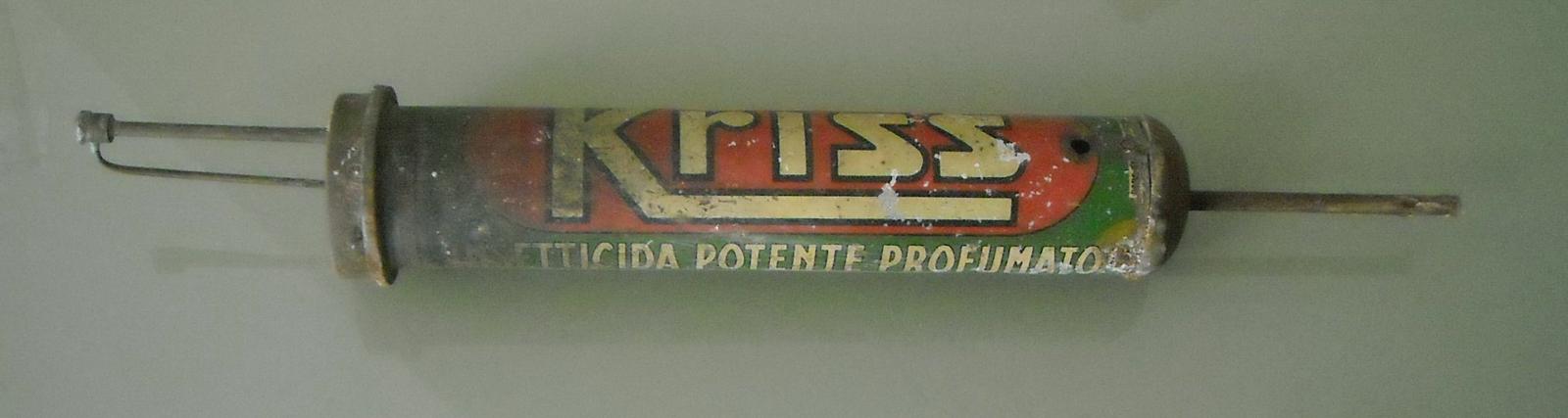 Chimica, Farmaceutica, Insetticida Profumato, Kriss, Da Collezione, Pubblicitaria immagine 4