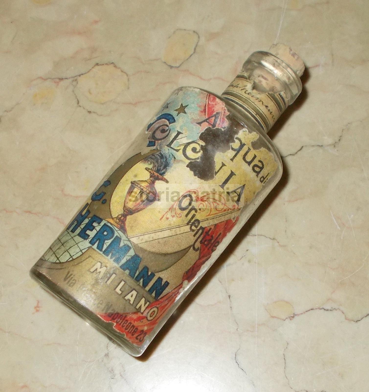 Cosmesi, Profumeria, Profumo, Acqua Di Colonia, Hermann, Milano, Antica Pubblicitaria immagine 3