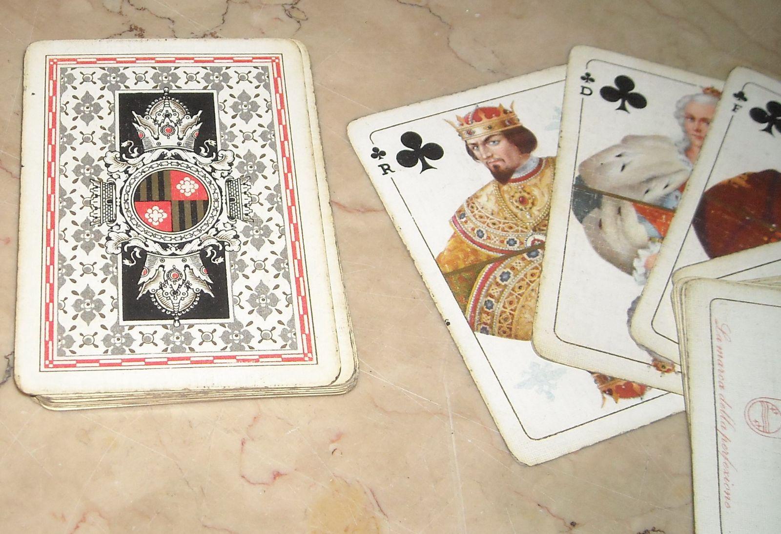 Decorative Carte Da Gioco, Pregevoli Decori Artistici, Araldica, Pubblicitarie immagine 4