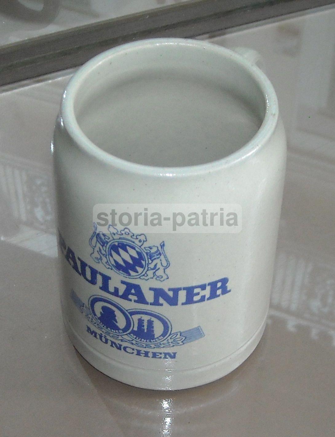 Decorativo Boccale Da Birra, Pubblicitario, Da Collezione, Germania, Monaco, Paulaner immagine 1