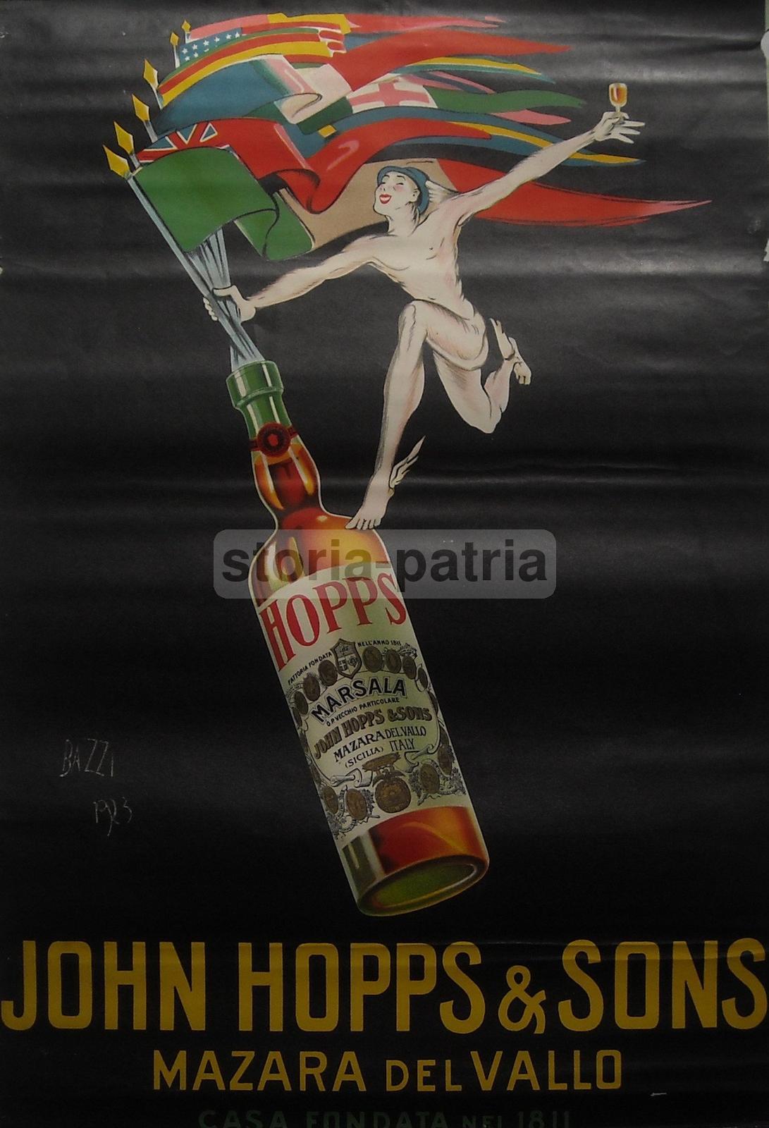 Distilleria, Liquori, Arte, Bella Allegorica Grafica Pubblicitaria, Bazzi, Bologna immagine 1