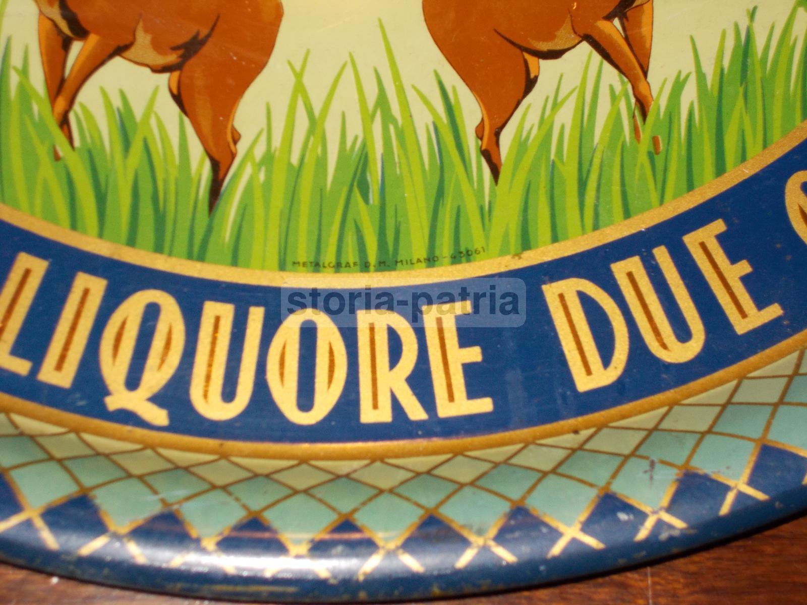 Distilleria, Liquori, Elisir China, Liquore Cervi, Araldica, Pedroni, Pubblicitaria immagine 2