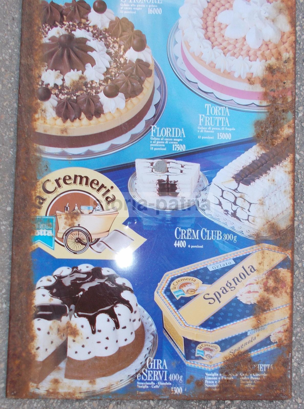 Dolciaria, Torte Gelato, Gelati, Cremeria, Decorativa Pubblicitaria, Olimpiadi, Motta immagine 1