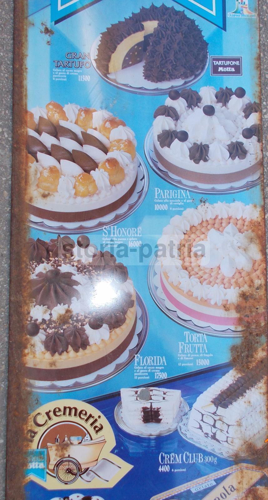 Dolciaria, Torte Gelato, Gelati, Cremeria, Decorativa Pubblicitaria, Olimpiadi, Motta immagine 4