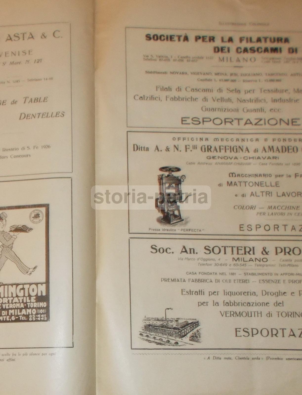 Economia, Esportazione, Colonie, Emigrazione, Americhe, Africa, Grecia, Cavagna, Penne immagine 12