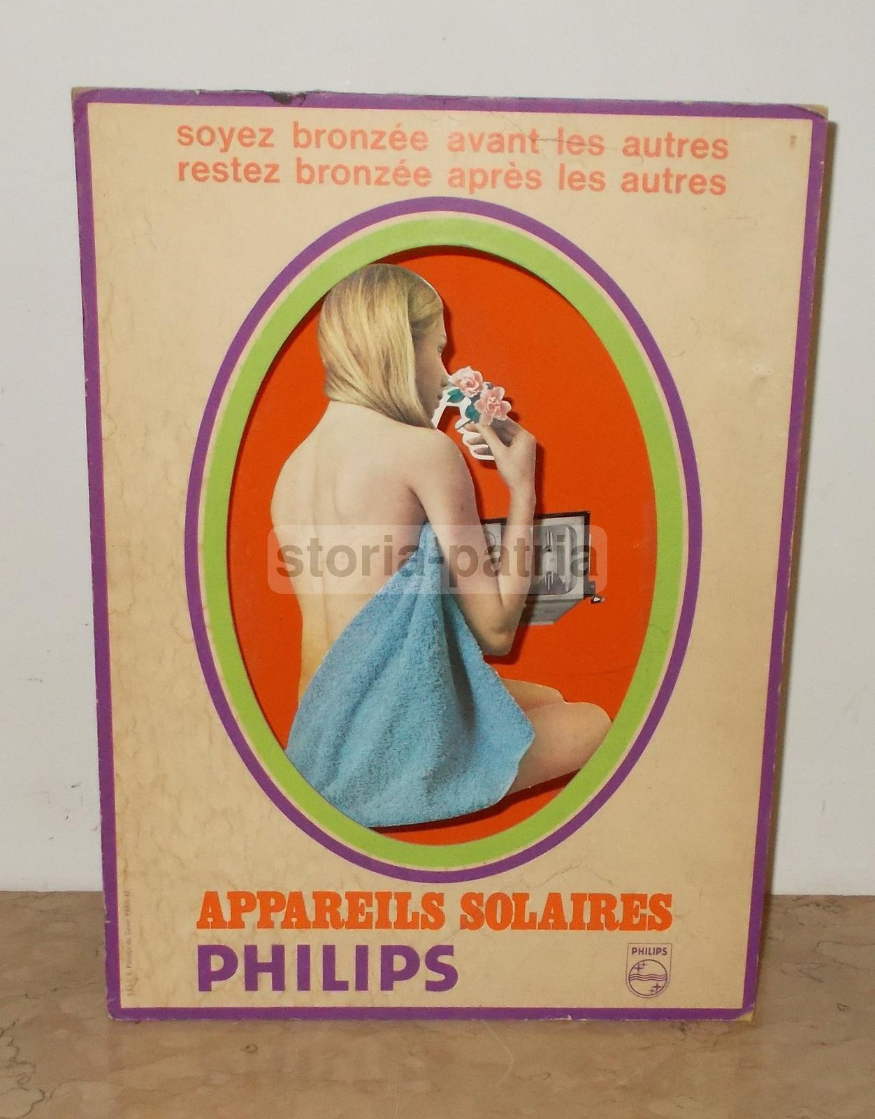 Elettricita, Elettrodomestici, Lampade Solari O Abbronzanti, Pubblicitaria Philips immagine 2