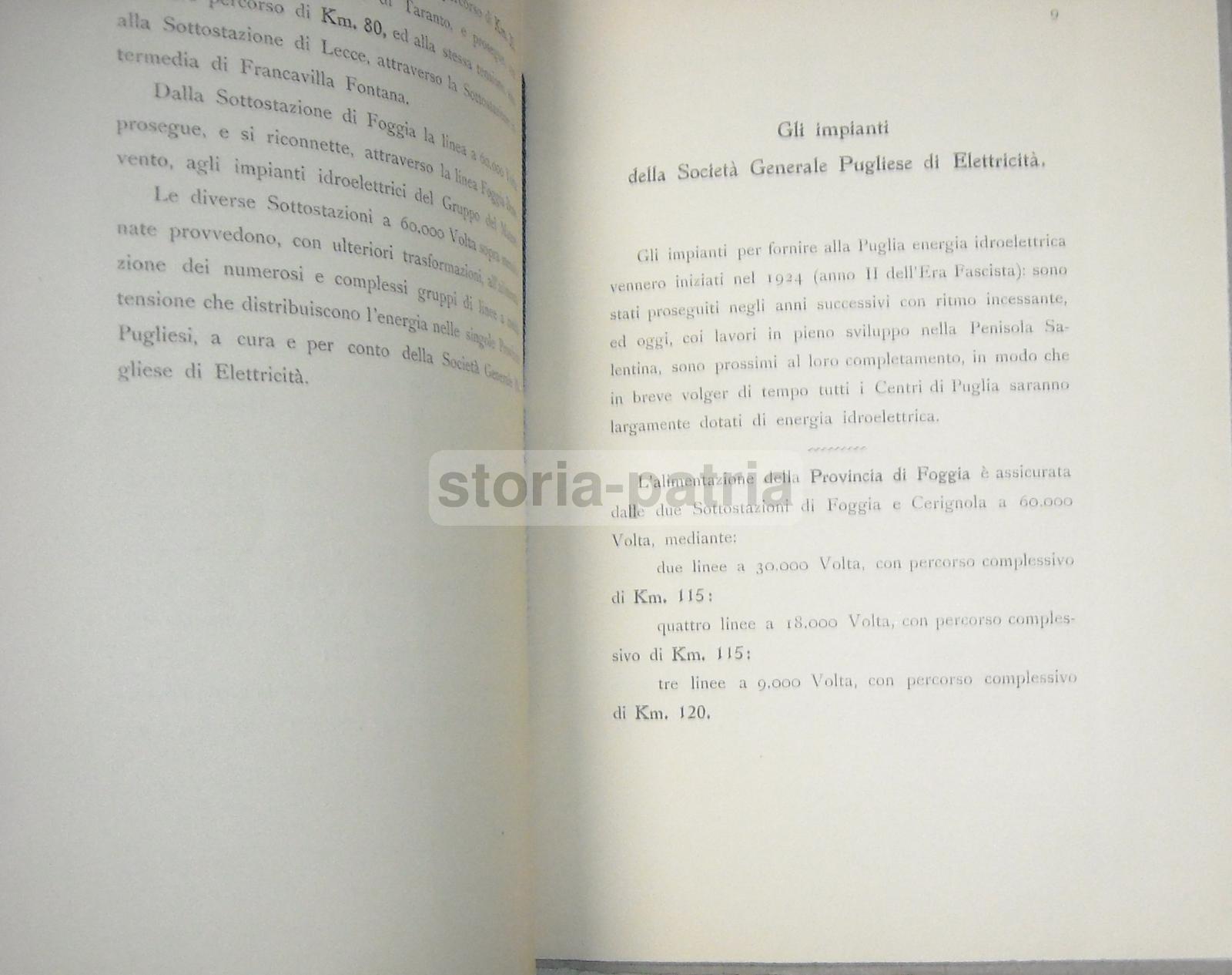 Elettricita, Rete Elettrica Pugliese, Puglia, Salento, Bari, Taranto, Con Due Mappe immagine 3