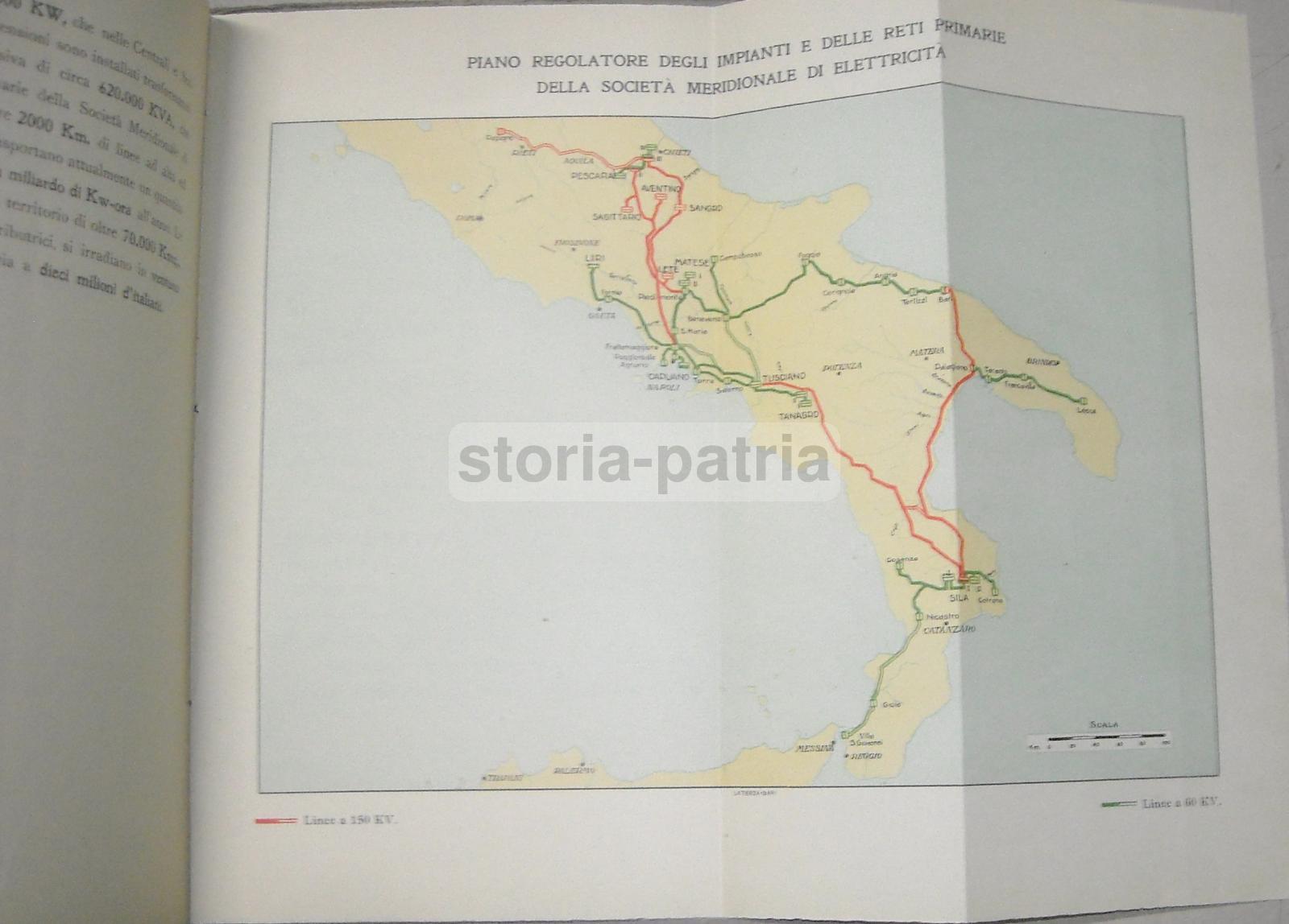 Elettricita, Rete Elettrica Pugliese, Puglia, Salento, Bari, Taranto, Con Due Mappe immagine 5