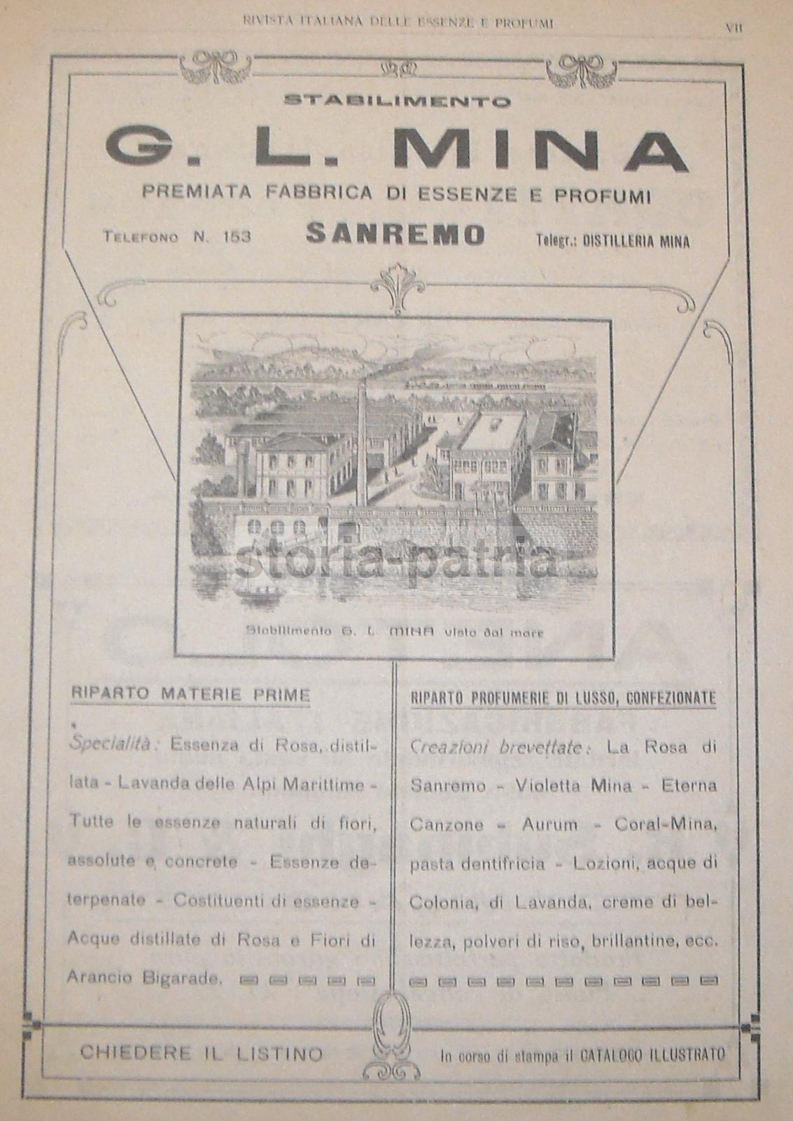 Essenze, Profumi, Botanica, Erboristeria, Sanremo, Mina, Ferrara, Coatti, Subinaghi, 900 immagine 1