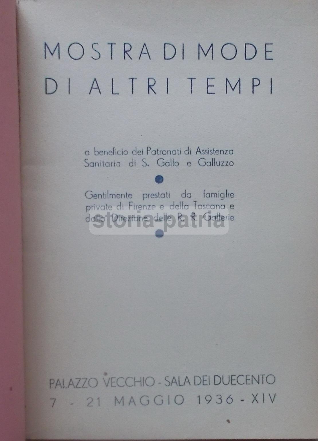 Firenze, Moda, Esposizione Di Abiti E Accessori d'Epoca, Maschere, Nobilta Toscana immagine 5
