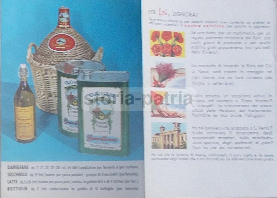 Frantoio Oleario, Olio, Olive, Oleificio, Lulivo Di Giovanni Bertora, Oneglia, 1966 immagine 3