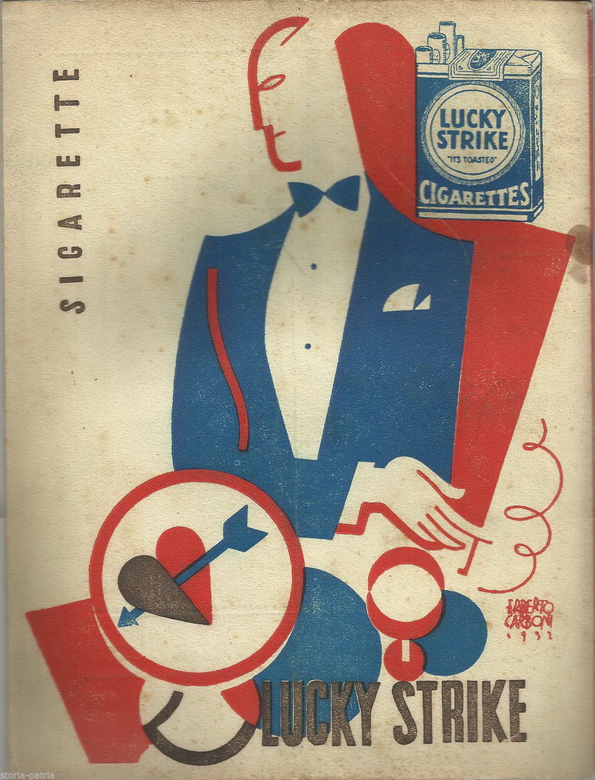 Fumo, Tabacco, Sigarette, Lucky Strike, Cigarettes, De Fulgentiis Sartoria, Carboni immagine 1