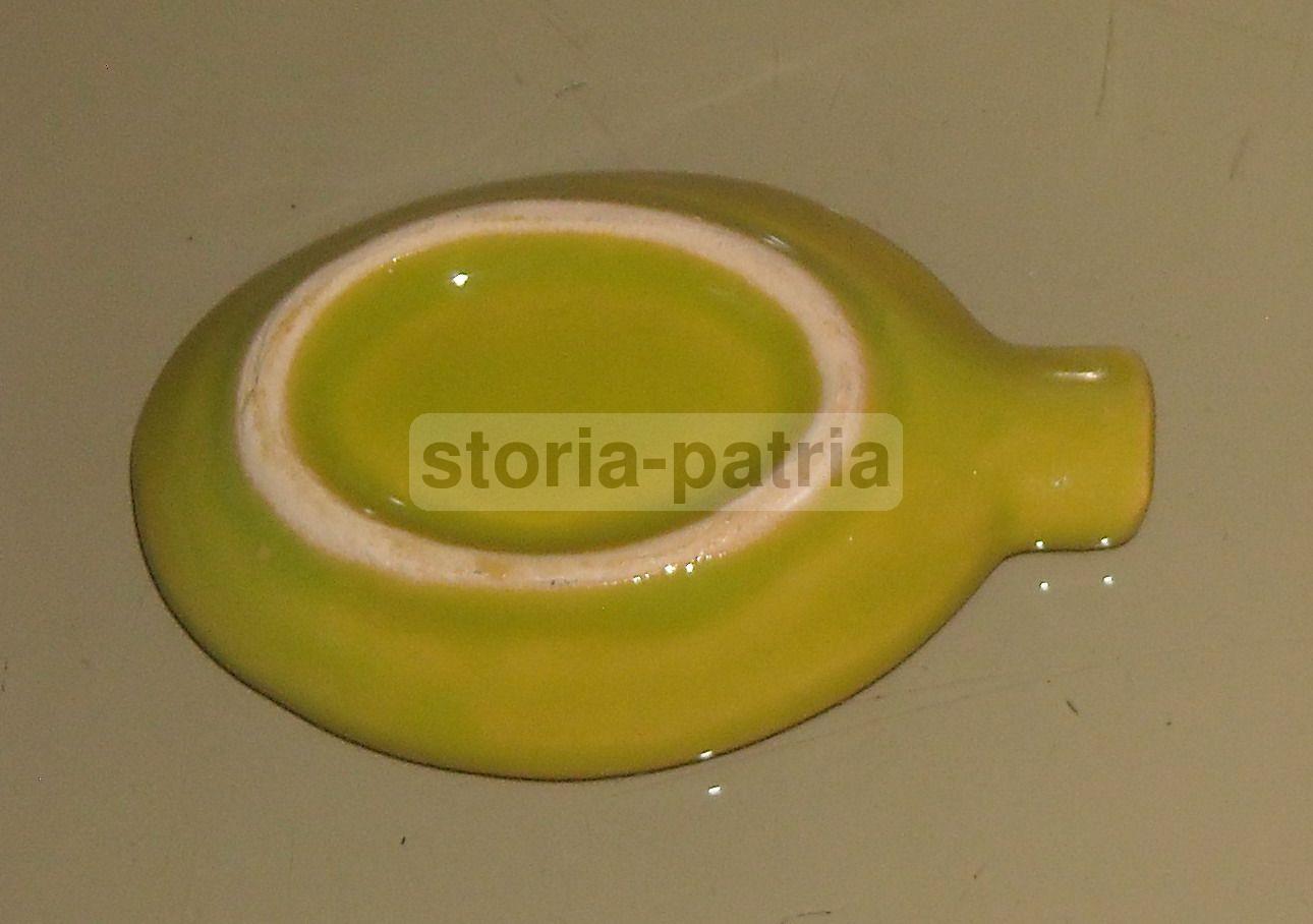Inusuale Graziosa Piccola Ceramica, Pubblicitaria Motilium Janssen, Posacenere immagine 2