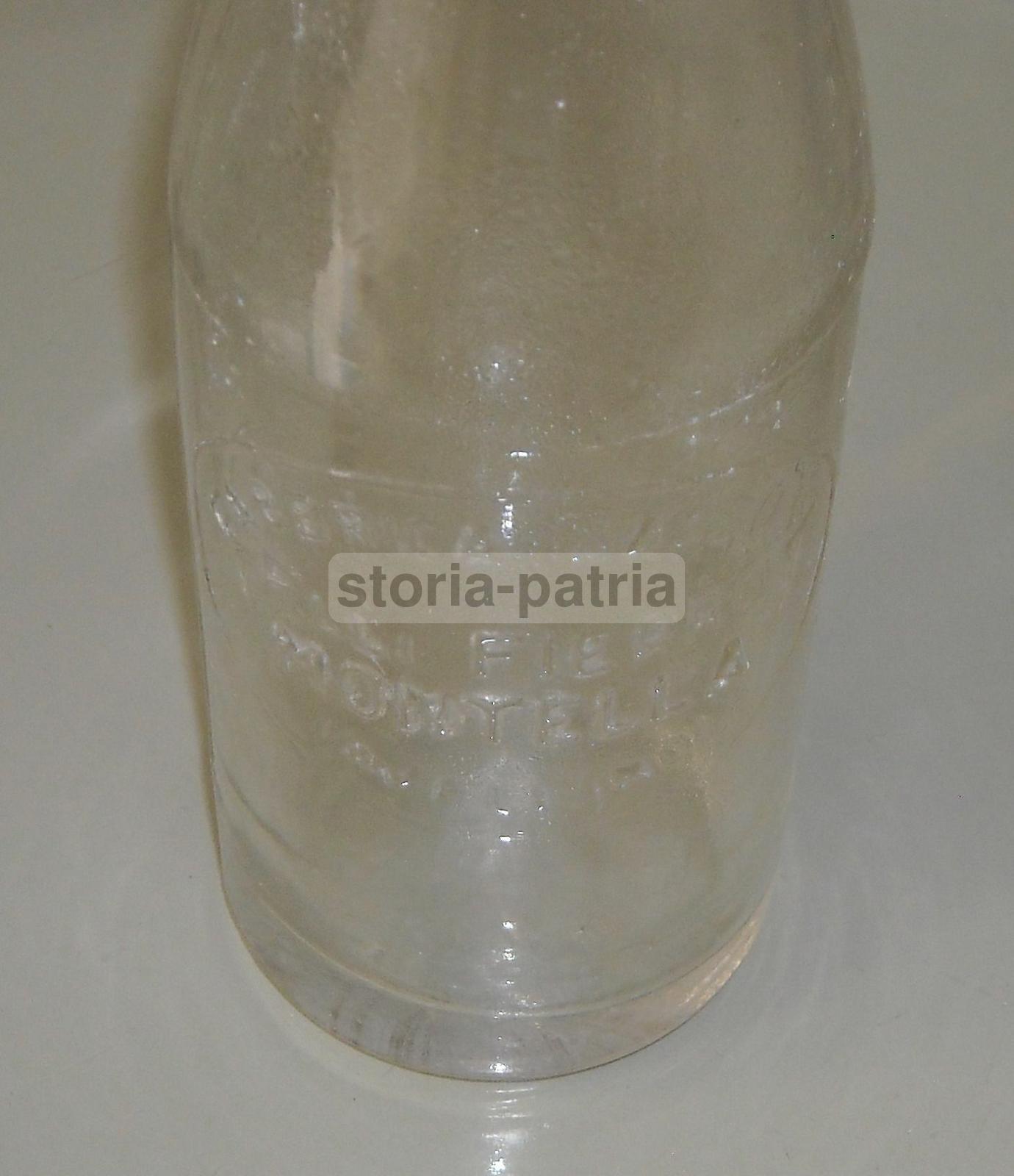 Irpinia, Avellino, Montella, Bottiglia Pubblicitaria, Da Collezione, Gassosa, Fierro immagine 3