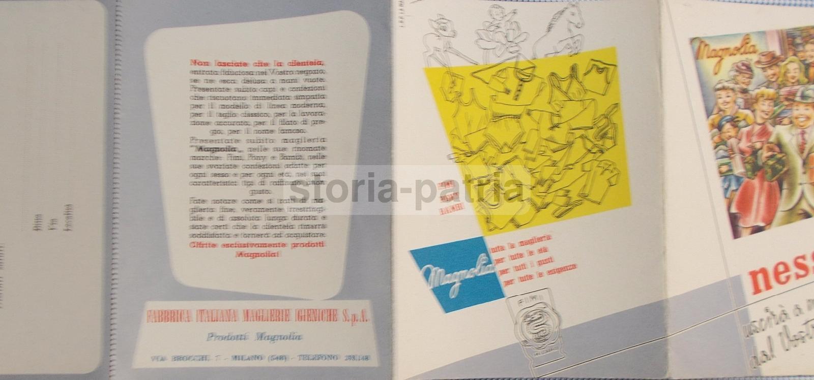 Maglieria, Abbigliamento Uomo Donna Bambini, Depliant Pubblicitario, Magnolia, 900 immagine 3