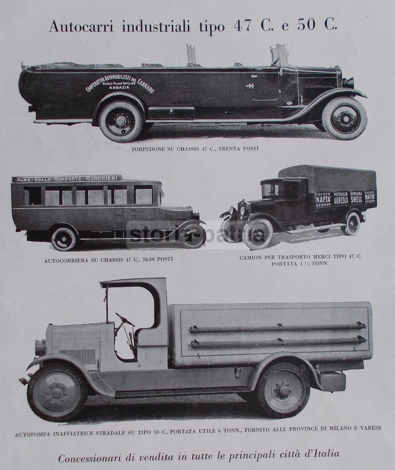 Meccanica, Auto, Camion, Autocarri, Autopompa, Autobus, Ceirano, Torino, Alba, Olivetti immagine 2