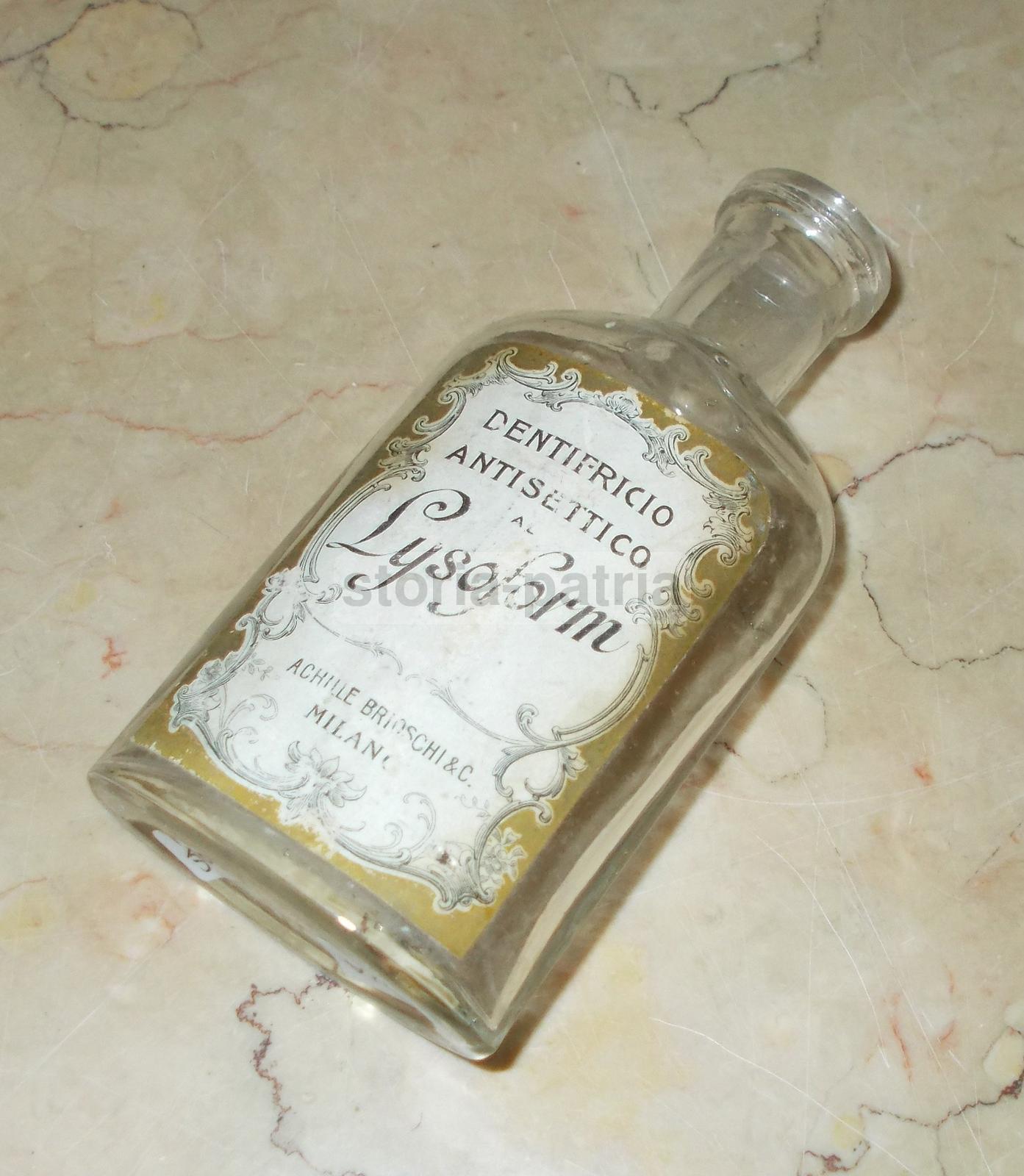 Moda, Estetica, Cosmesi, Igiene, Denti, Dentifricio Al Lysoform, Brioschi, Bottiglina immagine 1