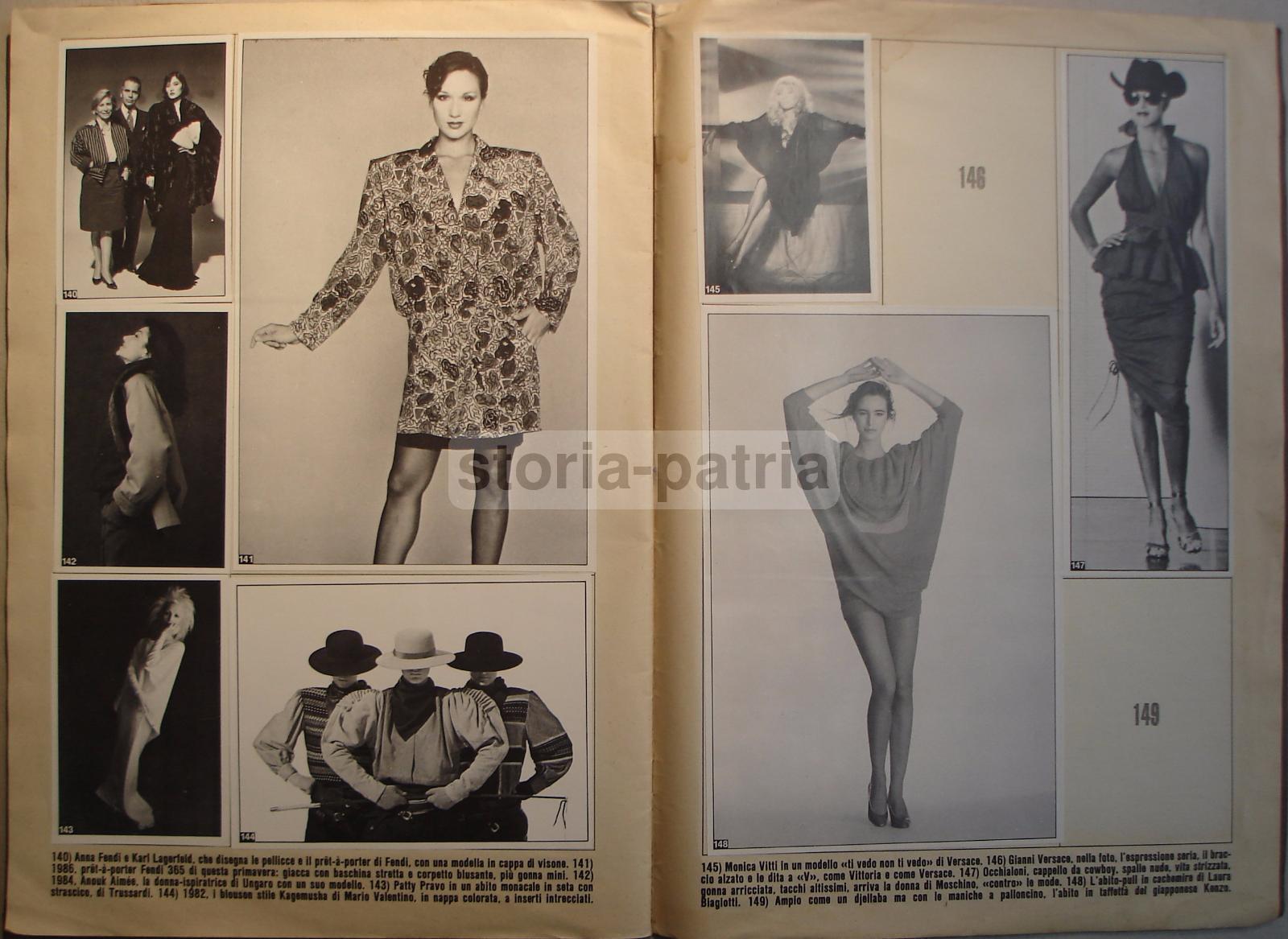 Moda, Stilisti, Fotografie d'Epoca, Figurine, Album Da Collezione, Amica, Inusuale immagine 7