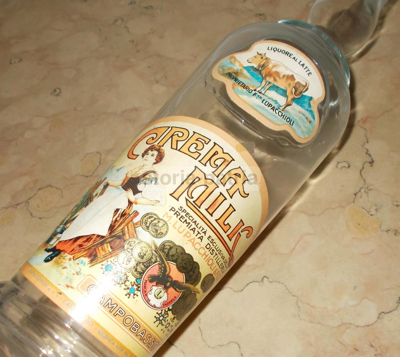 Molise, Campobasso, Liquori, Distilleria Molisana, Liquore Al Latte, Crema, Araldica immagine 1