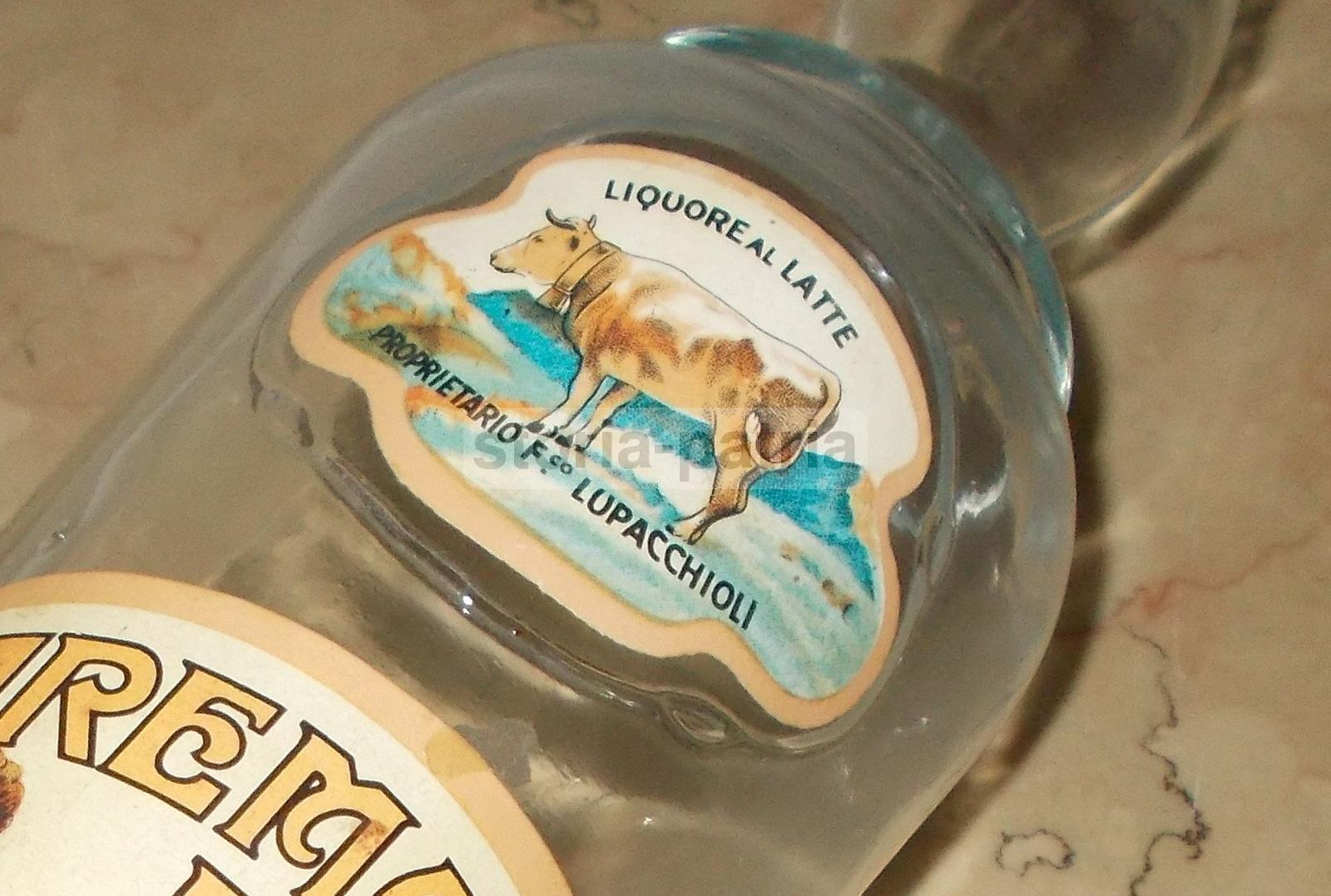 Molise, Campobasso, Liquori, Distilleria Molisana, Liquore Al Latte, Crema, Araldica immagine 3