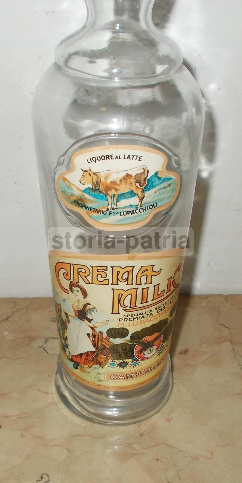 Molise, Campobasso, Liquori, Distilleria Molisana, Liquore Al Latte, Crema, Araldica immagine 5