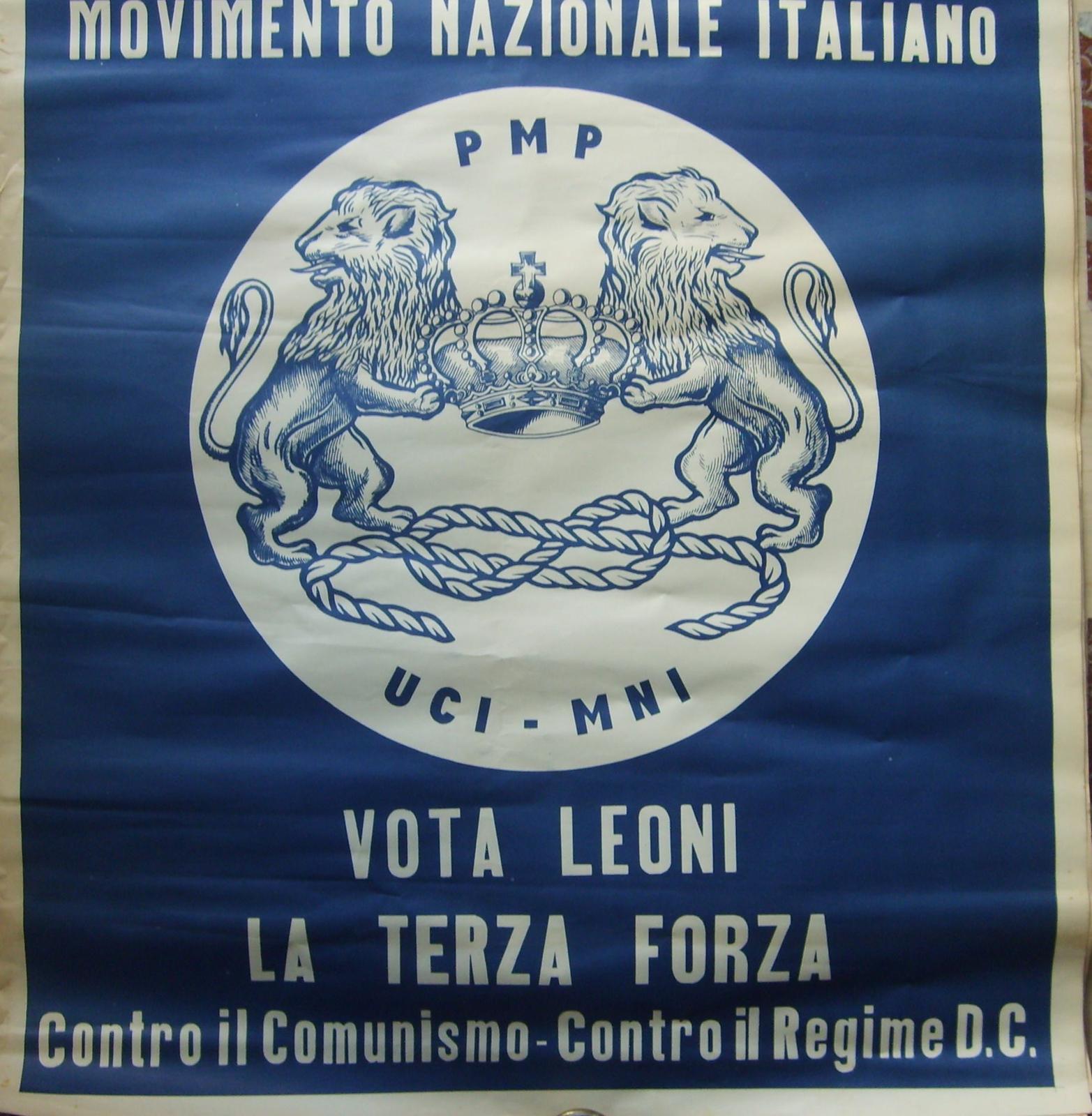 Monarchia, Propaganda Elettorale, Savoia, Araldica, Vecchio Manifesto Pubblicitario immagine 2