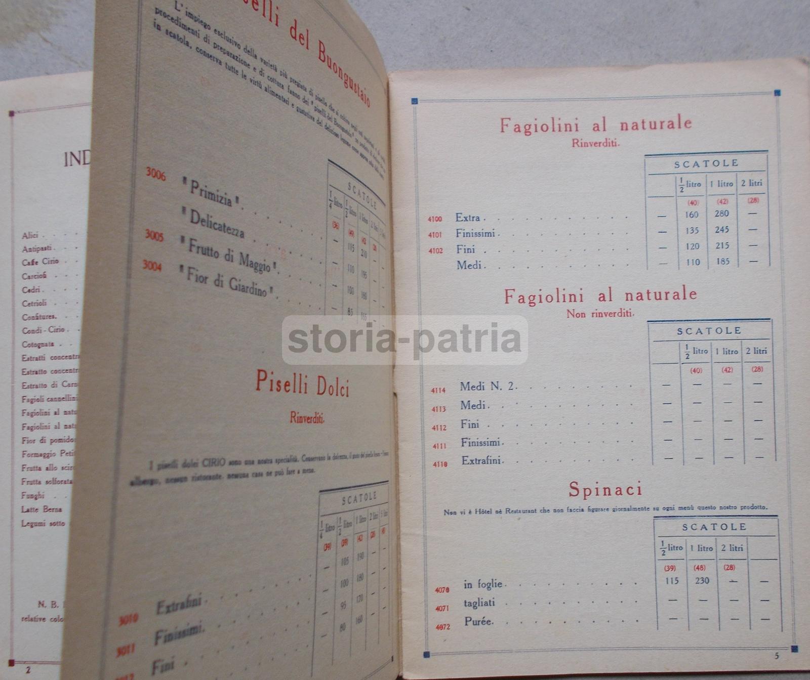 Napoli, Cucina, Conserve, Legumi, Funghi, Zuppe, Salamoia, Frutta, Pesce, Caffe, Cirio immagine 10
