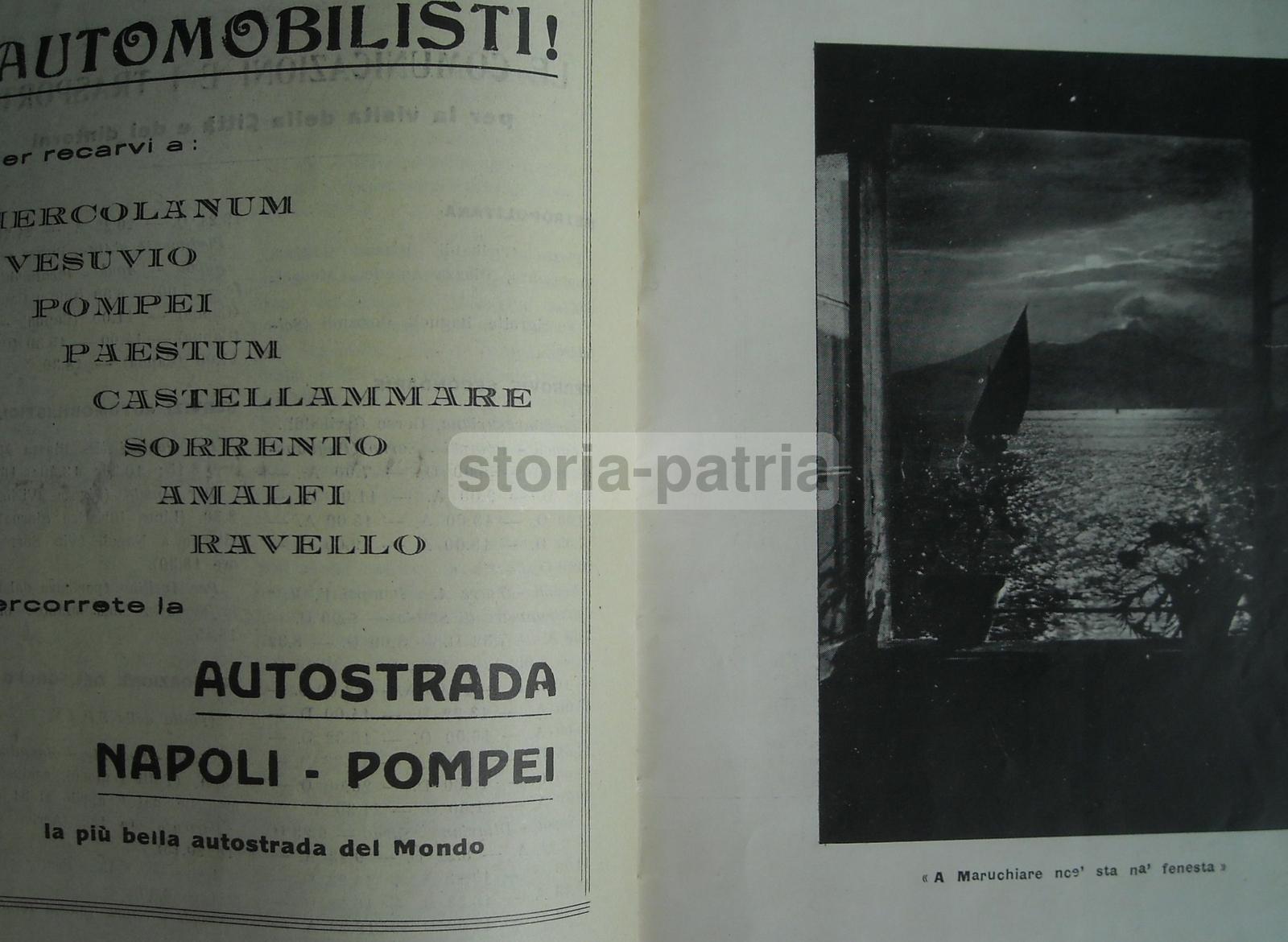Napoli, Ferrovie, Tramvie, Treni Popolari, Navigazione, Ippodromo Agnano, Pubblicita immagine 5