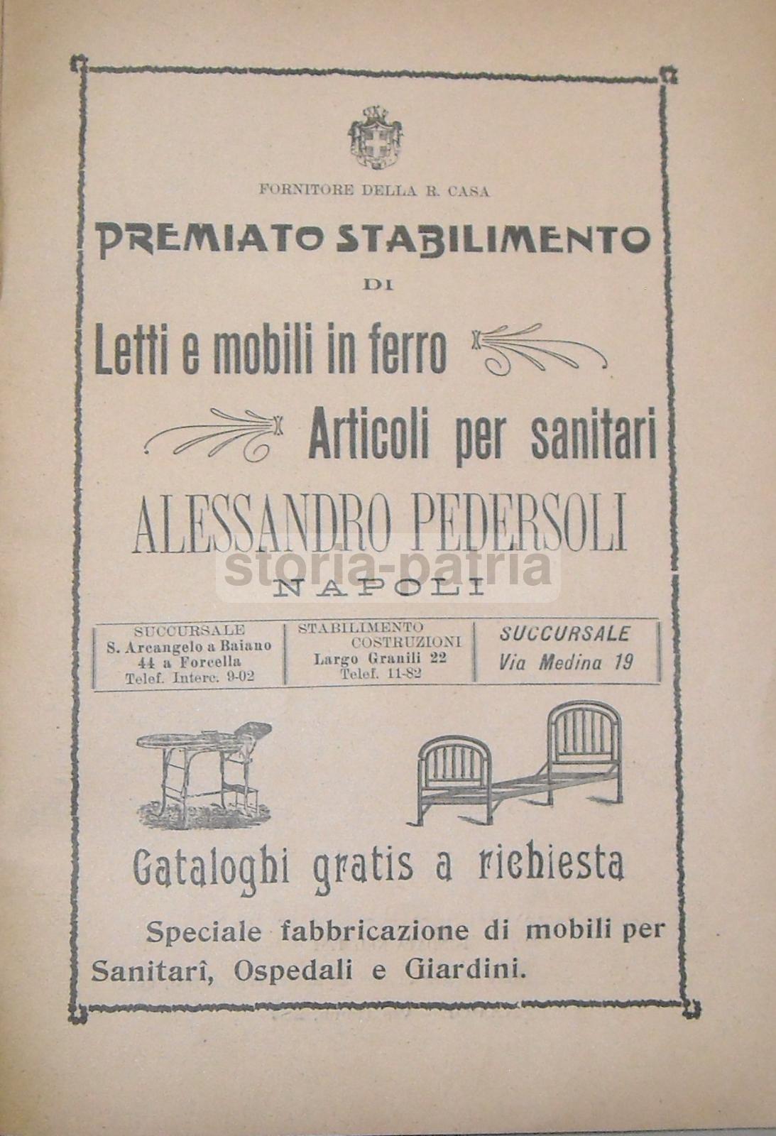Napoli, Medicina, Arredi Per Studi Cliniche, Pedersoli, Eufertina Orlandella, Stampa immagine 1