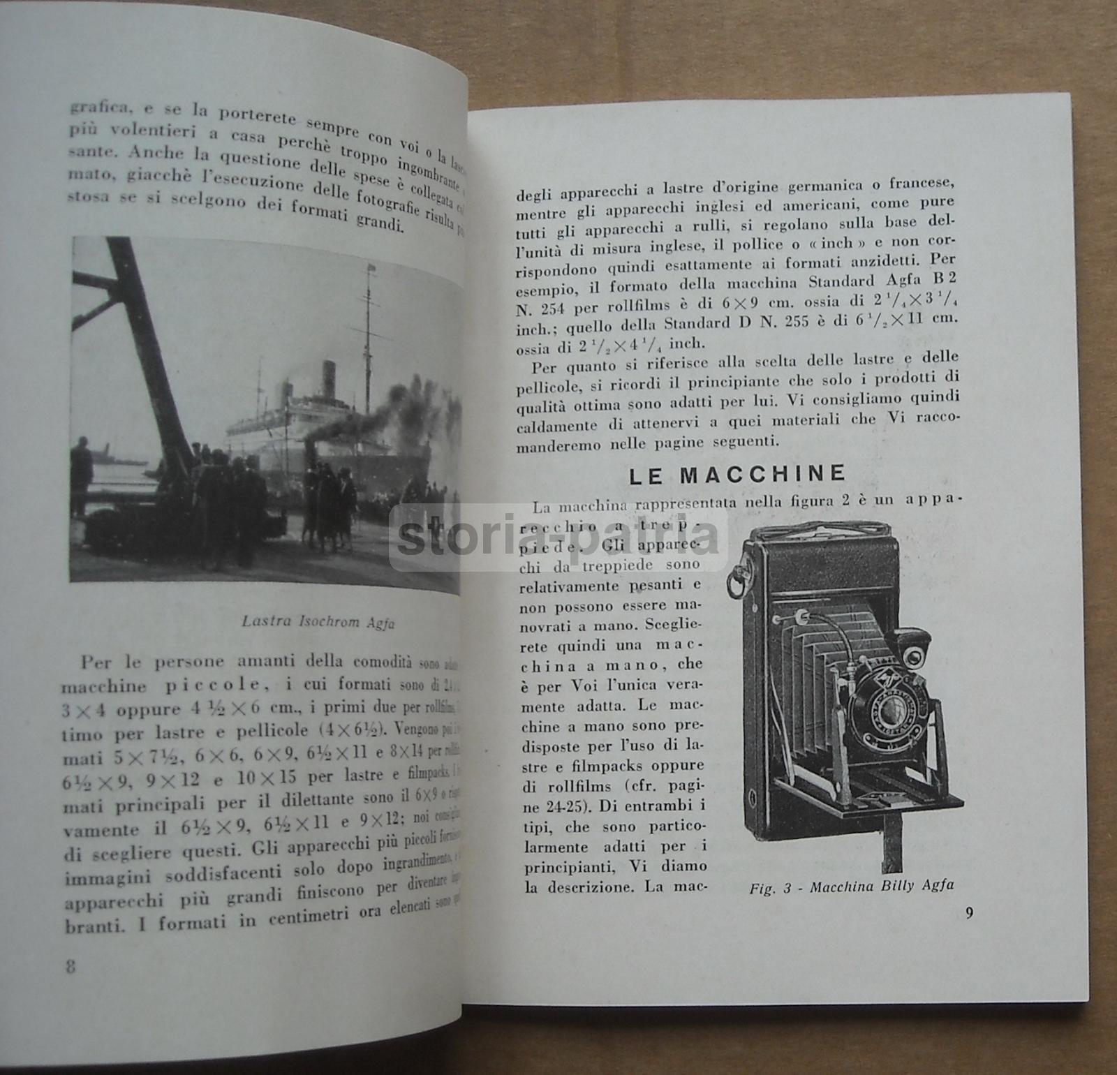 Ottica, Fotografia, Manuale Illustrato Pubblicitario, Agfa, Macchine Fotografiche immagine 4