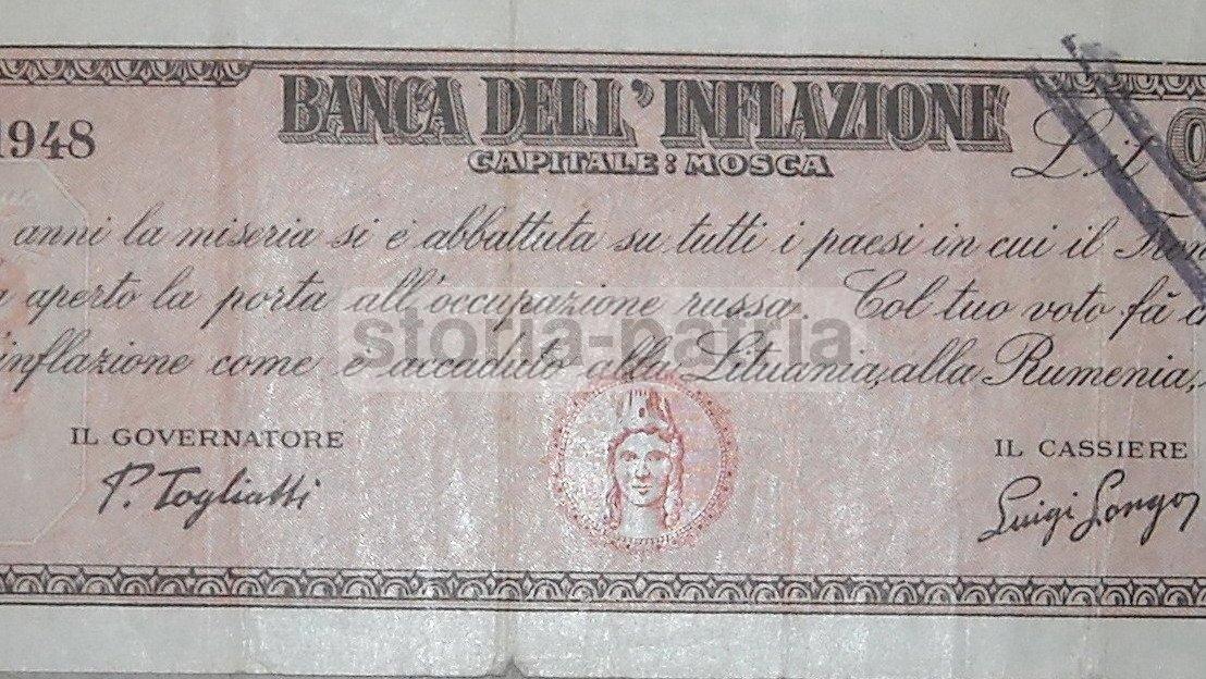 Politica, Economia, Satira, Comunismo, Inflazione, Russia, Togliatti, Fronte Popolare immagine 1