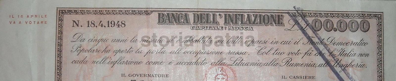 Politica, Economia, Satira, Comunismo, Inflazione, Russia, Togliatti, Fronte Popolare immagine 2