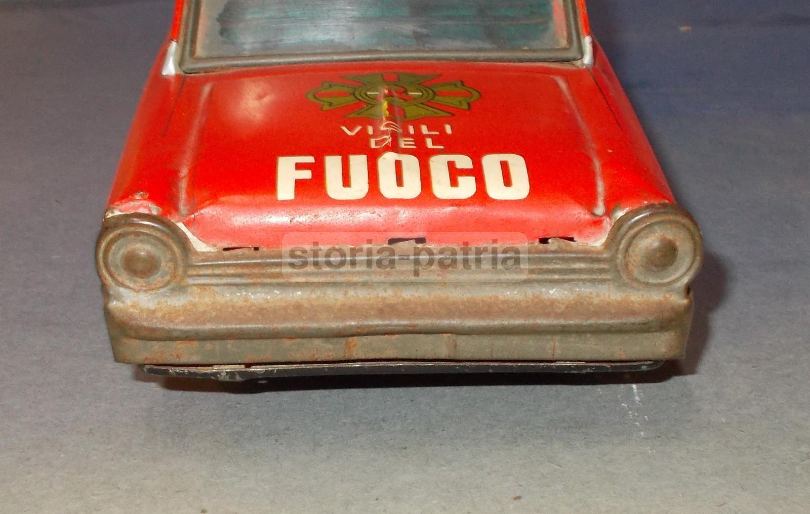 Pompieri, Vigili Del Fuoco, Anti Incendio, Graziosa Vecchia Automobilina d'Epoca immagine 11