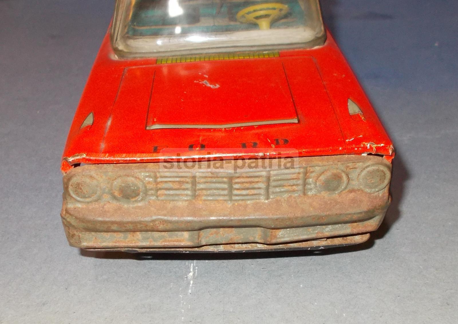 Pompieri, Vigili Del Fuoco, Anti Incendio, Graziosa Vecchia Automobilina d'Epoca immagine 12