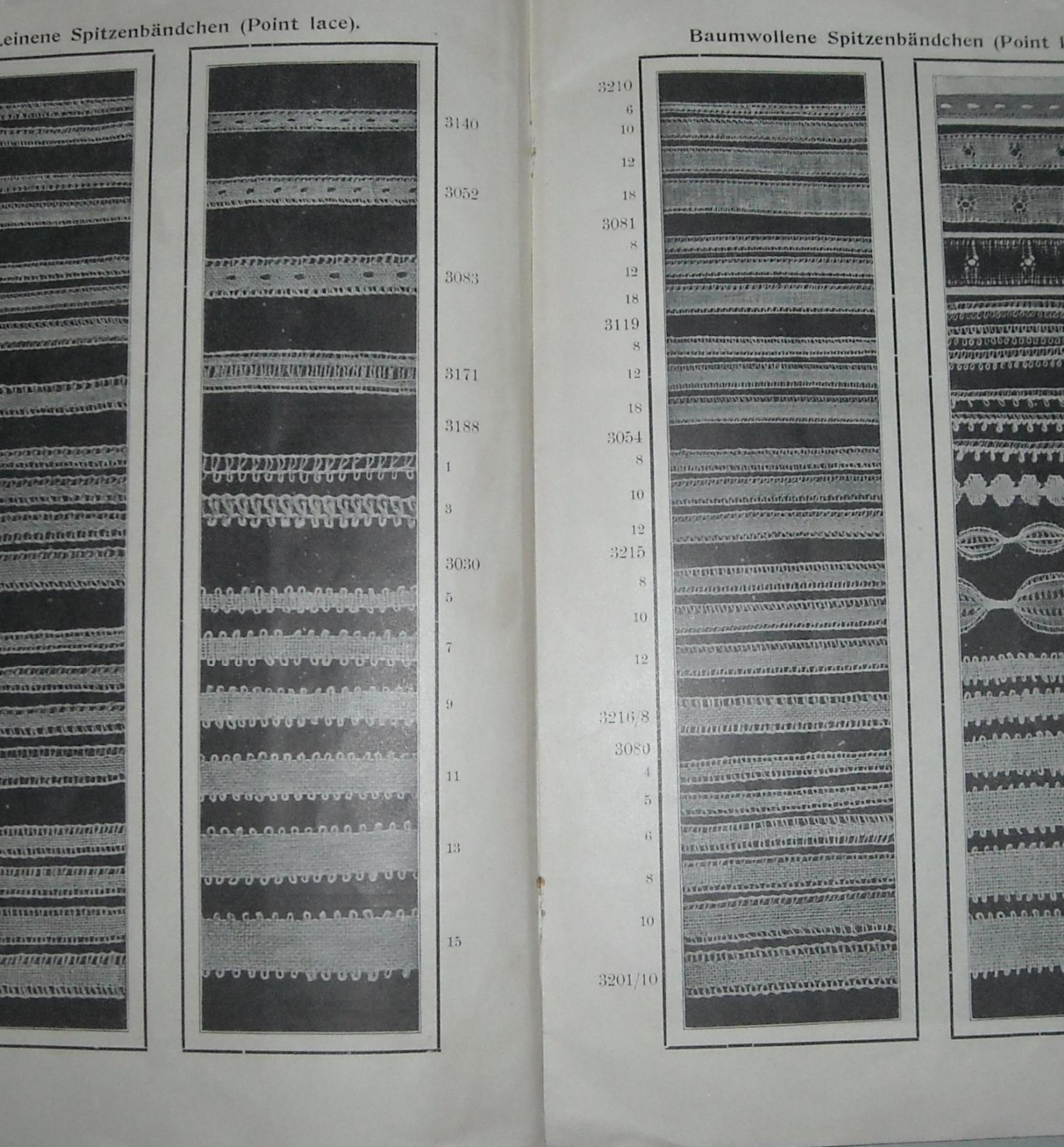 Ricami, Merletti, Sartoria, Manuale Illustrato, Pubblicitaria d'Epoca, Berlino, Milano immagine 12