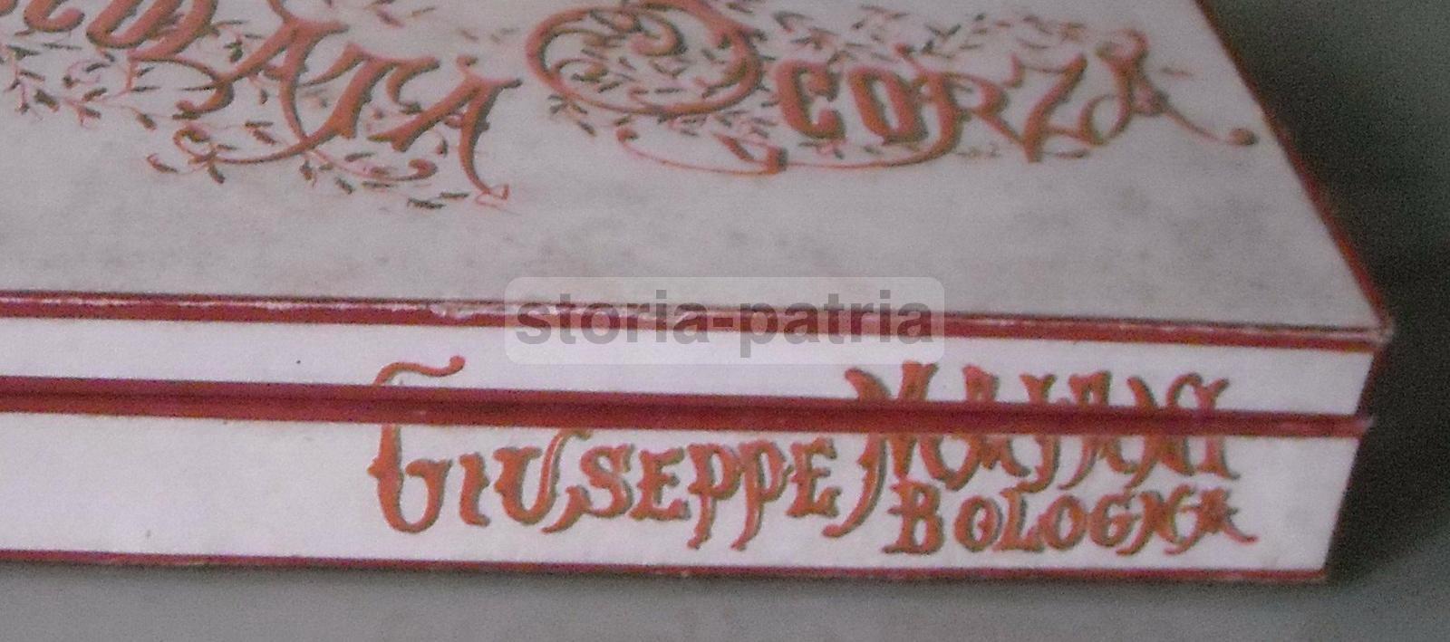 Romagna, Bologna, Bella Scatola Pubblicitaria, Dolciaria, Cioccolata, Cromolitografia immagine 2